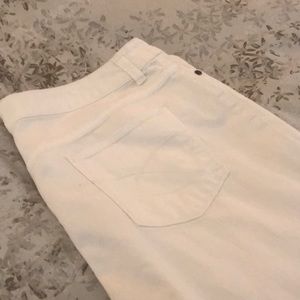 Chicos straight leg white pants